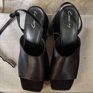 Circus by Sam Edelman Black Heeled Sandals